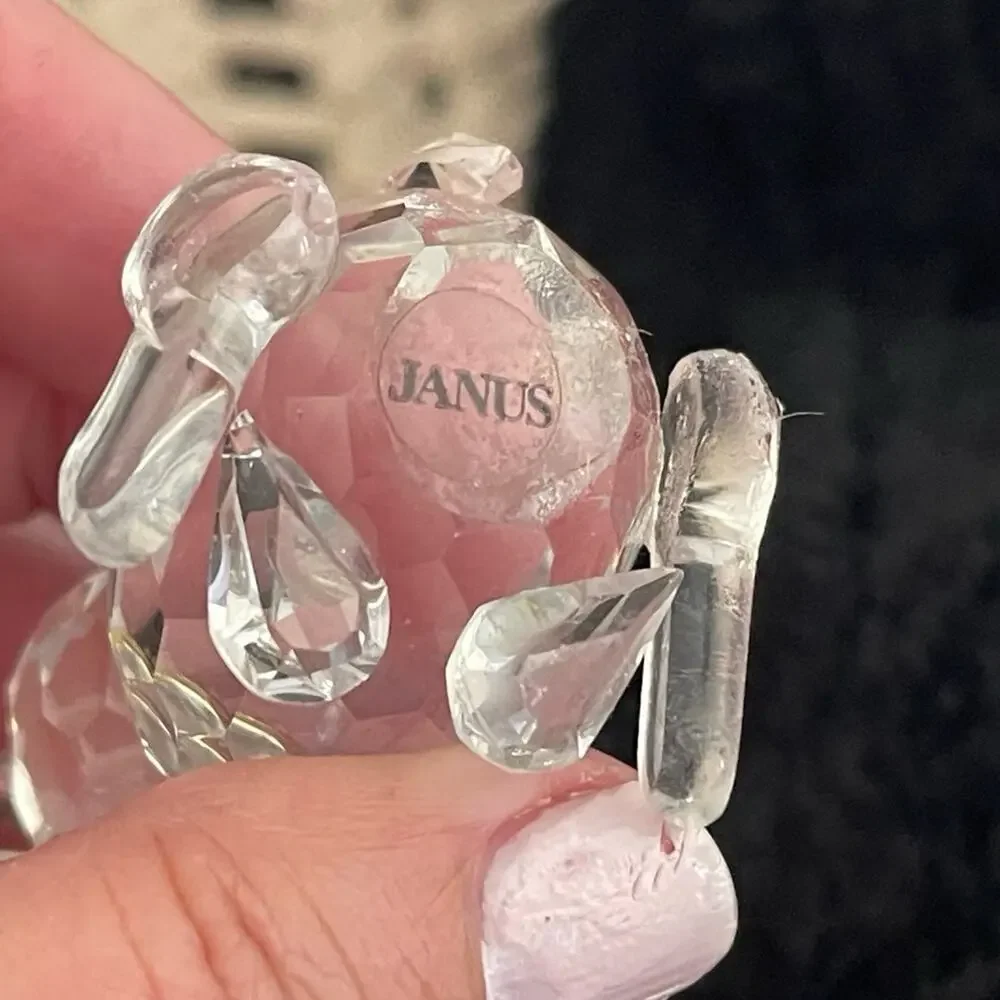 Swarovski crystal bunny